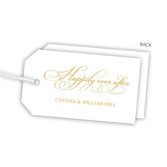 Happily Ever After Hanging Gift Tags
